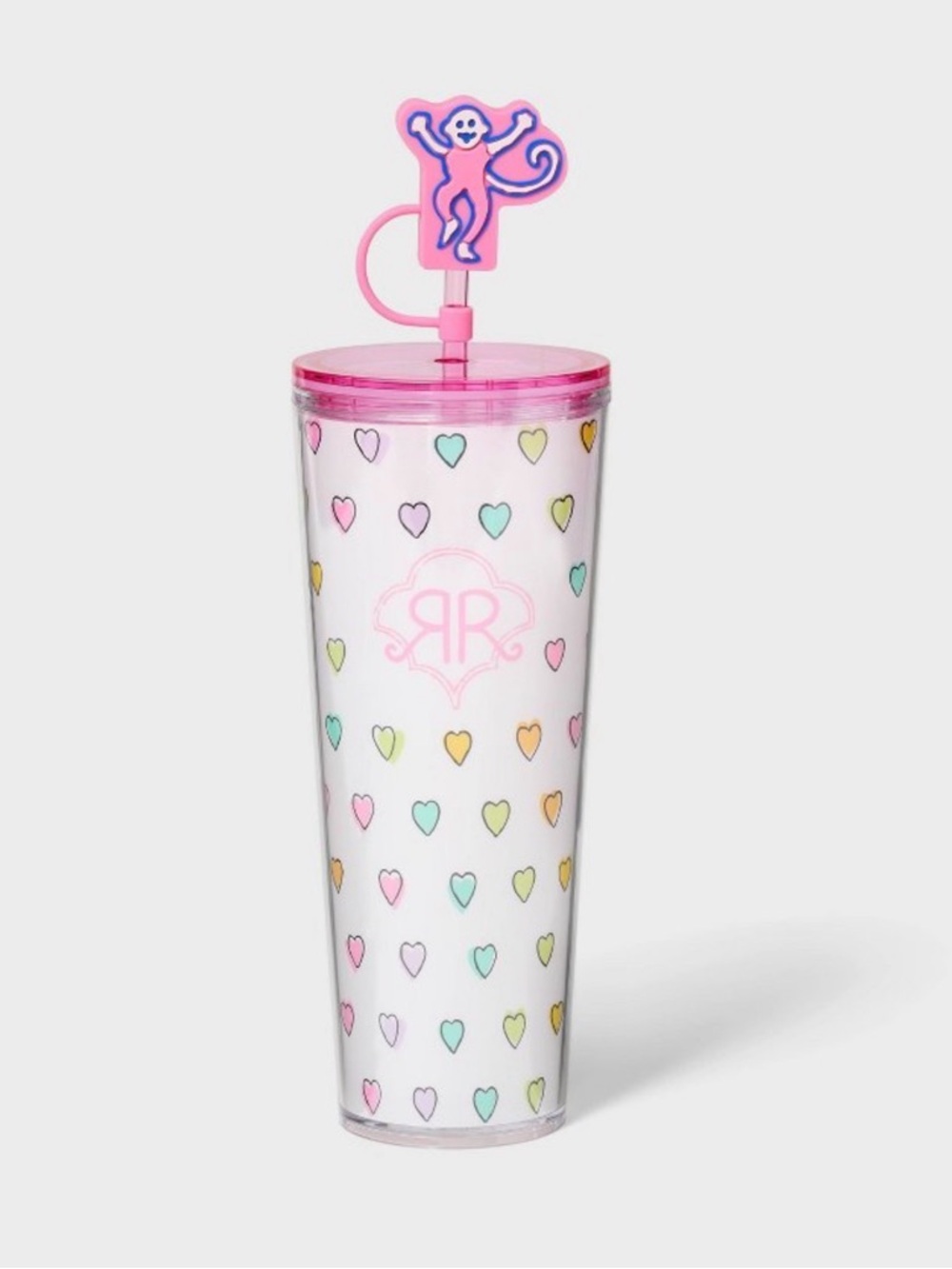 Roller Rabbit x Target Disco Hearts Tritan Tumbler NWT